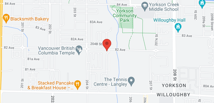 map of 2 20498 82 AVENUE